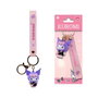 Yume Porte-clés Hello Kitty Kuromi PVC/metal 13 cm - Modèles assortis