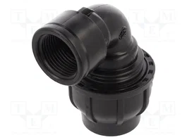 GEBO Connecteur de serrage coudé 90° G 1'' inférieur