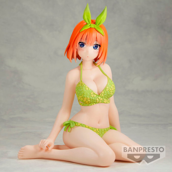 BANPRESTO - Figurine Yotsuba Nakano - The Quintessential Quintuplets (Gotobun no Hanayome) - Céleste - 12 cm