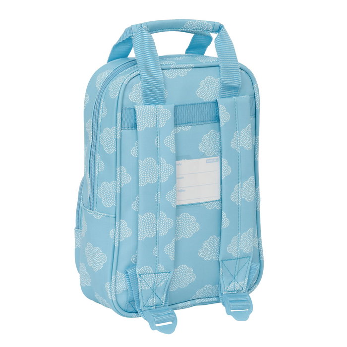 Safta Sac à dos enfant Nuages Bleu 20x28x8cm
