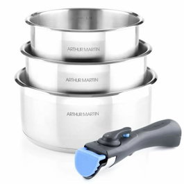 Arthur Martin Set de 3 casseroles AM3710 16-18-20 cm