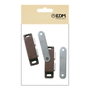 Edm Cierre magnético Im02, marron, 56 x 18 mm, 2 uds