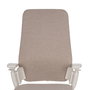 Chaise de Bureau Blanc Beige 67,5 x 62 x 114,5 cm
