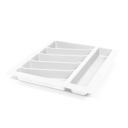 HERRAJES ALK Cubertero Modelo Auro pour Tiroir de Cuisine, Finition Anthracite/Blanc, Modules de 300 à 1000mm