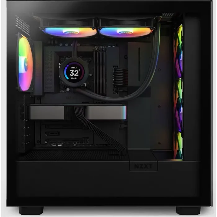 NZXT Kraken Elite 280 RGB Black - Watercooling AIO RGB avec ventilateurs 280 mm