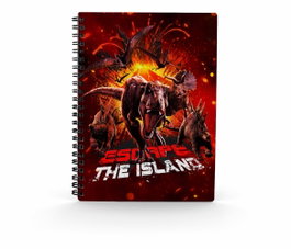 Sd toys Carnet Jurassic World Escape effet 3D
