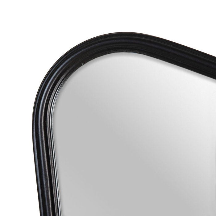 BigBuy Home Miroir mural Noir 77 x 2,5 x 98 cm