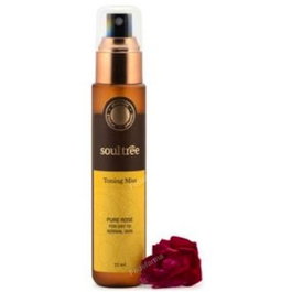 SOULTREE Tonique Facial Rose Peaux Normales et Sèches 100ml