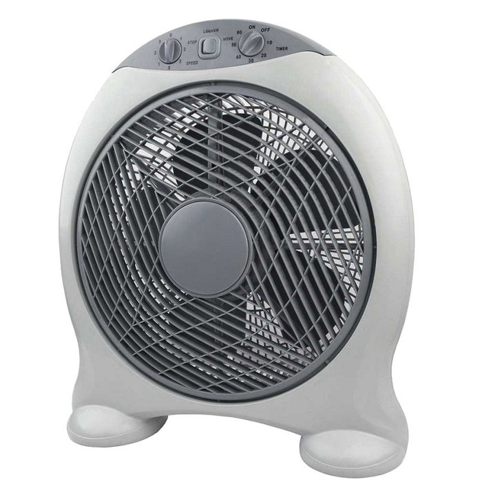 RAYDAN Ventilateur de table 30 cm 50W avec 3 vitesses et minuterie