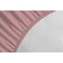 Lovely Home Drap-housse 140x190+30 cm LH71628 Rose poudré 100% Coton