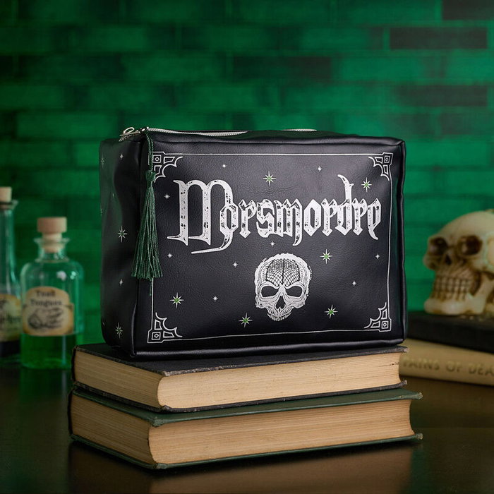 Harry Potter Neceser Marca Tenebrosa Dark Arts - Nécessaire de toilette officiel collection Ténèbres et Arts Obscurs - Haute qualité, motifs authentiques