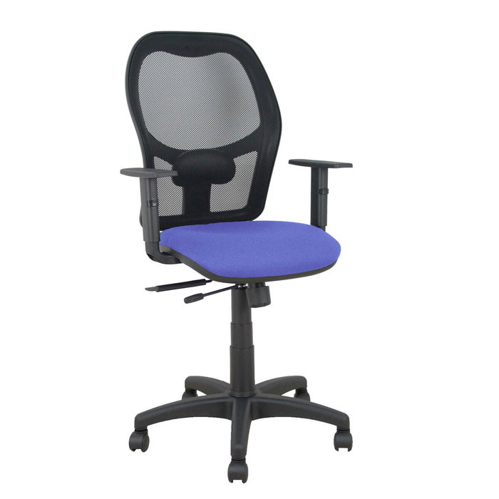 PIQUERAS Y CRESPO Chaise de Bureau Alocén Synchrone Bleu Clair