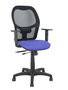 PIQUERAS Y CRESPO Chaise de Bureau Alocén Synchrone Bleu Clair