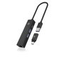 Icy ICY BOX IB-HUB1439 LAN/USB Hub avec ports USB 3.2 et Ethernet
