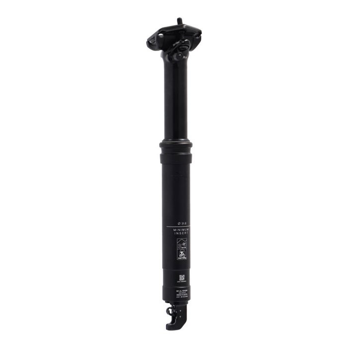 XLC Tige de selle télescopique et à suspension 27.2 340 80 mm XLC Tige de selle télescopique et à suspension 27.2 340 80 mm