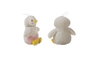 Creaciones Llopis Pingüino Risi Peluche de Pingouin en Polyester, 25 cm, Rose, 36 mois et plus