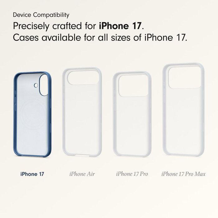 Protection pour téléphone portable Beats iPhone 17 Bleu Bleu de Colbat Apple