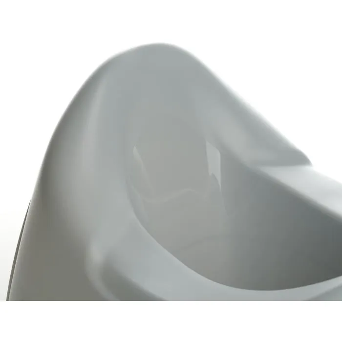 Thermobaby INITIO - Pot d'apprentissage ergonomique pour bébé, Gris Charme, sans écuelle, confortable et stable