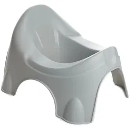 Thermobaby INITIO - Pot d'apprentissage ergonomique pour bébé, Gris Charme, sans écuelle, confortable et stable