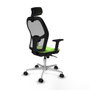 Piqueras y Crespo 2D086N2 Chaise de Bureau avec Appui-tête Pistache