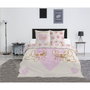 DISNEY - Couette Housse de Couette 240x220 cm avec Taie d'Oreiller 65x65 cm, motif Stitch et Angel, 50% Coton 50% Polyester pour Lit 135 cm