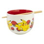 Pokémon bol à ramen avec baguettes Face