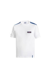 Sparco T-shirt Martini-R Top Blanc Taille XXL