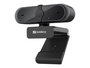 Sandberg Webcam Pro - Webcam USB Full HD 1080P avec couvercle de confidentialité et microphone stéréo