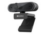 Sandberg Webcam Pro - Webcam USB Full HD 1080P avec couvercle de confidentialité et microphone stéréo