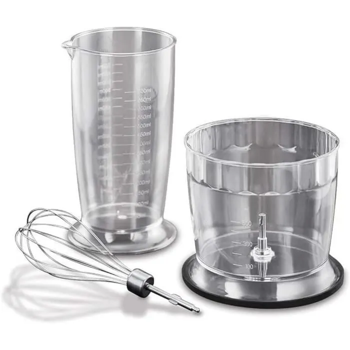 Russell Hobbs Mixeur Plongeant Desire 3 en 1, Noir Mat, 500 W Russell Hobbs Mixeur Plongeant Desire 3 en 1, Noir Mat, 500 W
