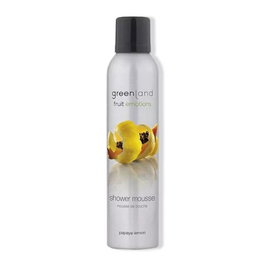 Greenland Gel-Douche Mousse Transparente au Papaye et Citron 200 ml - pH Neutre, 95% Ingrédients Naturels, Boîtier Bag on Valve