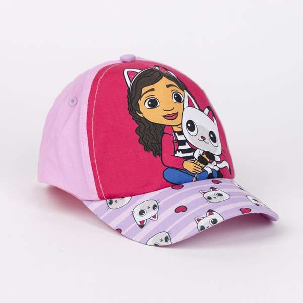 Cerdá Gorra 53 cm et lunettes de soleil enfant Gabby's Dollhouse - Ensemble casquette et lunettes pour fille 2 à 8 ans