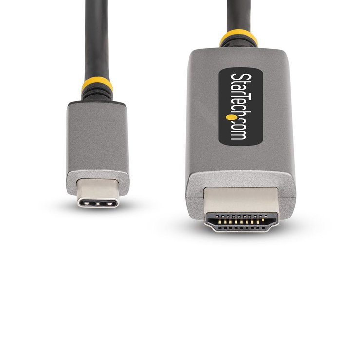 Startechcom 136B-USBC-HDMI213M Câble Adaptateur USB-C vers HDMI 2.1 3m 8K 60Hz 4K 144Hz Startechcom 136B-USBC-HDMI213M Câble Adaptateur USB-C vers HDMI 2.1 3m 8K 60Hz 4K 144Hz