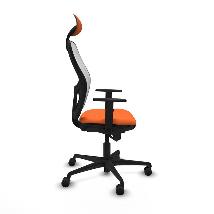 Chaise de Bureau avec Appui-tête Jorquera Piqueras y Crespo 1D036N1 Orange