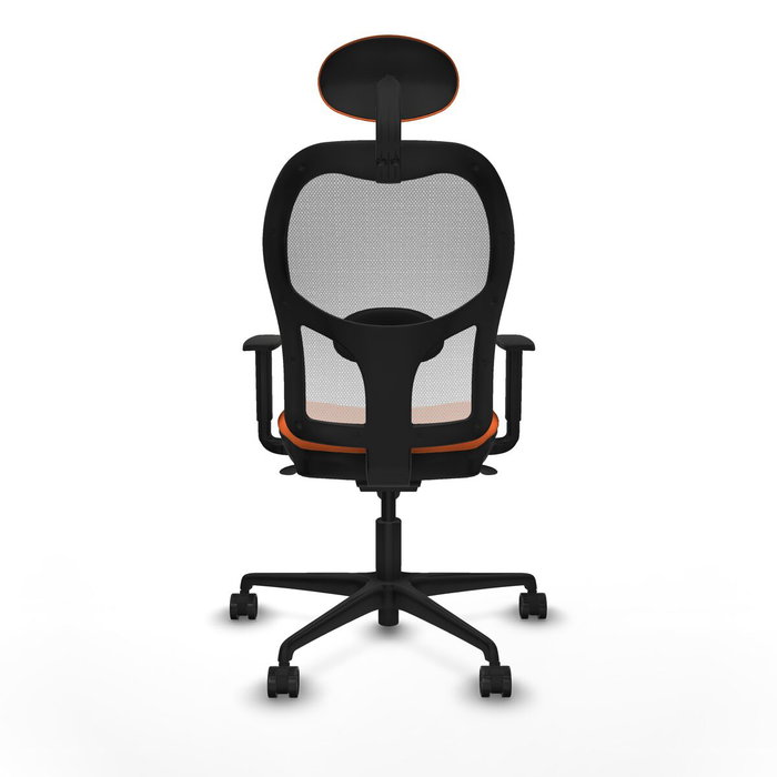Chaise de Bureau avec Appui-tête Jorquera Piqueras y Crespo 1D036N1 Orange