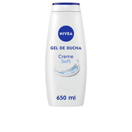 Nivea Crème Douche Crème Soft Gel 650 ml Hydratation Douceur Pour la Peau Enrichie en Vitamines C et E