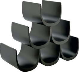 Alessi Botellero Porte-bouteilles Noir