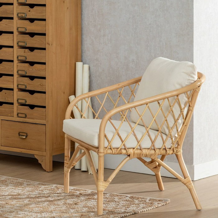 BigBuy Garden Chaise de jardin Naturel
