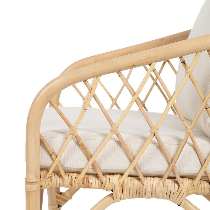 BigBuy Garden Chaise de jardin Naturel