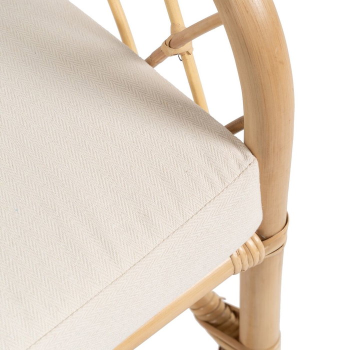 BigBuy Garden Chaise de jardin Naturel
