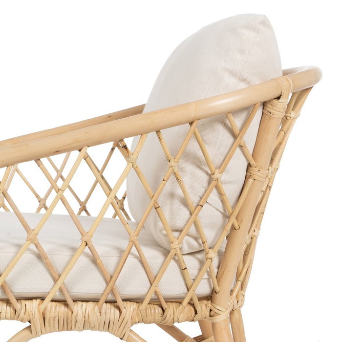 BigBuy Garden Chaise de jardin Naturel