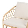 BigBuy Garden Chaise de jardin Naturel