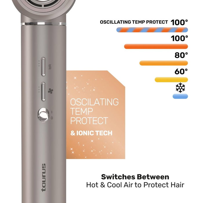 Brosse à coiffer Taurus AIRWAVE DIGITAL PRO 1200 W