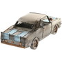 Home ESPRIT Figurine Décorative Voiture Vintage Bleu Argenté