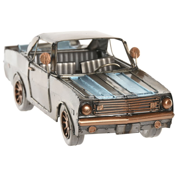Home ESPRIT Figurine Décorative Voiture Vintage Bleu Argenté Home ESPRIT Figurine Décorative Voiture Vintage Bleu Argenté