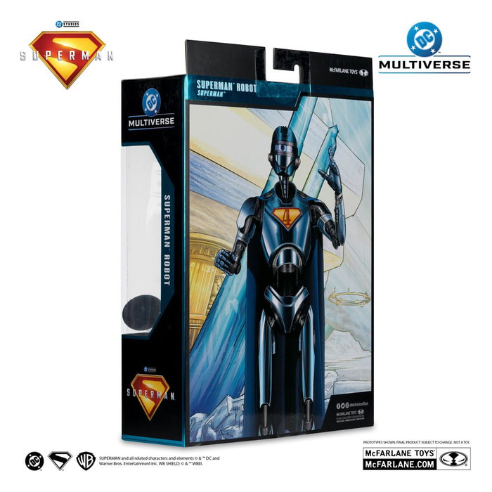 Superman (2025) DC Multiverse figurine Deluxe Superman Robot (Red Platinum Edition) 18 cm Superman (2025) DC Multiverse figurine Deluxe Superman Robot (Red Platinum Edition) 18 cm