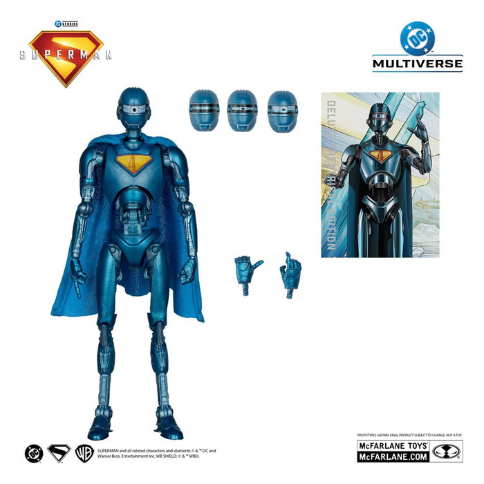 Superman (2025) DC Multiverse figurine Deluxe Superman Robot (Red Platinum Edition) 18 cm Superman (2025) DC Multiverse figurine Deluxe Superman Robot (Red Platinum Edition) 18 cm