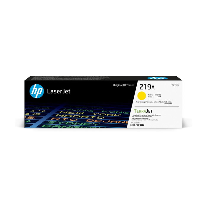 HP Toner 219A W2192A Jaune