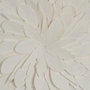 BigBuy Home Toile Deco Blanc Taupe 90 x 5 x 90 cm
