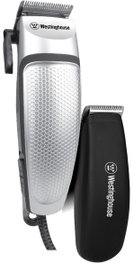 Westinghouse Duo Tondeuse (Câble) et Profilateur (Piles) - 13 pièces avec 4 guides de coupe